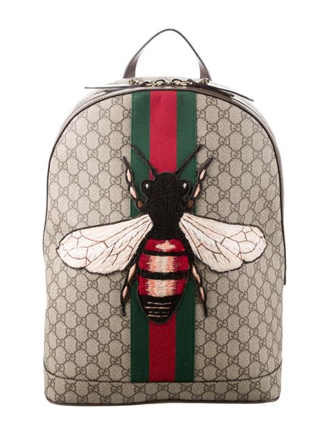 gucci fly backpack|More.